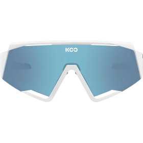 KOO SPECTRO Photochromiques White / L.Turquoise- Lunettes Solaires Cyclisme