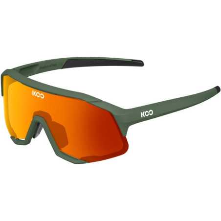Lunettes KOO DEMOS - Matt - Green / L. Orange | Planetecycle