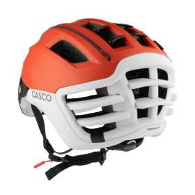 CASCO SPEEDairo Aero Burned orange-white - Casque vélo route