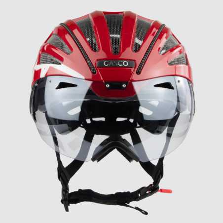 CASCO SPEEDairo Aero Crimson darkred-black - Casque vélo route | Planetecycle