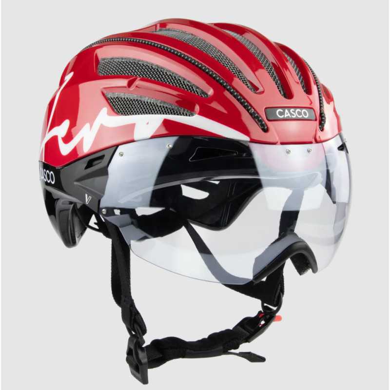 CASCO SPEEDairo Aero Crimson darkred-black - Casque vélo route | Planetecycle