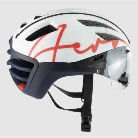 CASCO SPEEDairo Aero Liberty white-blue-red - Casque vélo route | Planetecycle