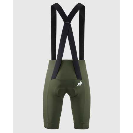 ASSOS MILLE GT Bib Shorts S11 Moss Green - Cuissard Cycliste Homme | Planetecycle