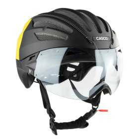 SPEEDairo Nitro Shade black-yellow - Casque vélo route aéro