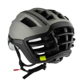 CASCO SPEEDairo Aero Firefly silver-black-neon - Casque vélo route aéro