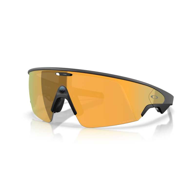 OAKLEY Meta Vanguard Black prizm 24K OW8001 80010452 - Lunettes solaires connectées avec Caméra et écouteurs intégrés | Planetecycle