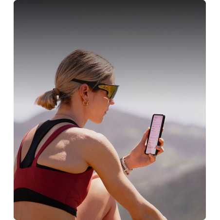 OAKLEY Meta Vanguard Black prizm road OW8001 800110152 - Lunettes solaires connectées avec Caméra et écouteurs intégré | Planetecycle OAKLEY Meta Vanguard Black prizm road OW8001 800110152 - Lunettes solaires connectées avec Caméra et écouteurs intégré | Planetecycle