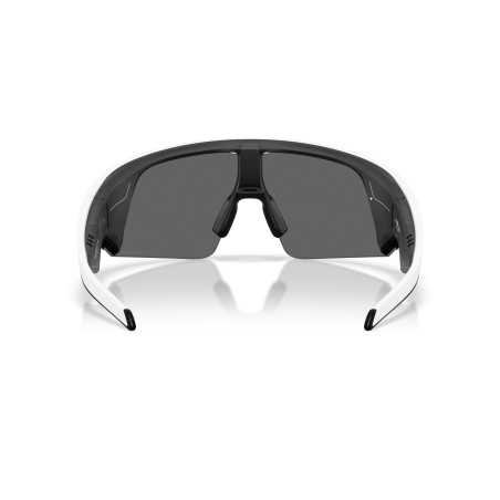 OAKLEY META VANGUARD Verres prizm black , Monture white - Lunettes solaires connectées avec Caméra et écouteurs intégrés | Planetecycle