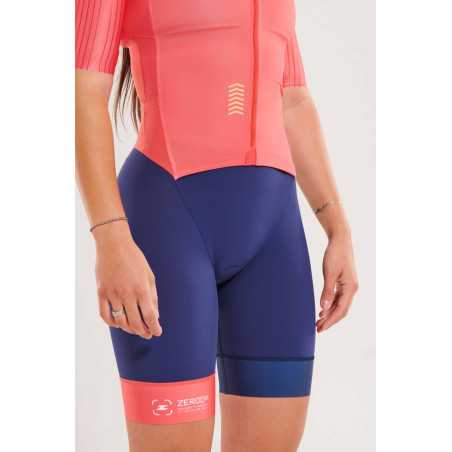 ZEROD TTSuit RACER Allegra - Trifonction Triathlon femme manches courtes | Planetecycle