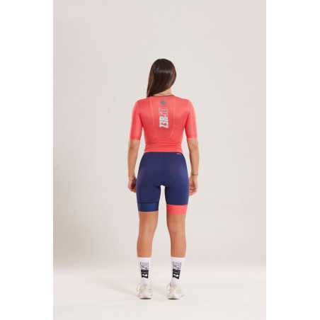 ZEROD TTSuit RACER Allegra - Trifonction Triathlon femme manches courtes | Planetecycle