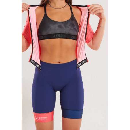 ZEROD TTSuit RACER Allegra - Trifonction Triathlon femme manches courtes | Planetecycle