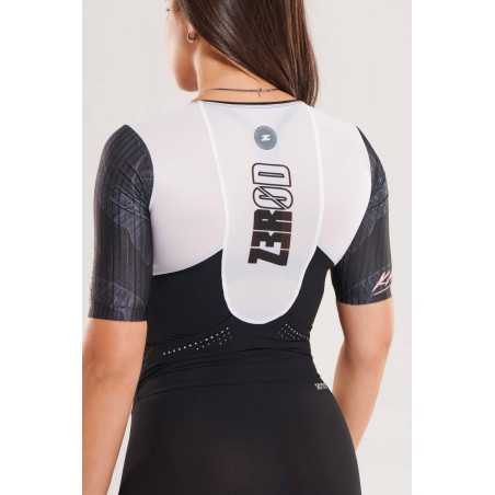 ZEROD TTSuit RACER Kailua - Trifonction Triathlon femme manches courtes | Planetecycle