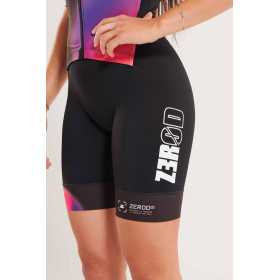 ZEROD TTSuit RACER Vortex Nebula - Trifonction Triathlon femme manches courtes