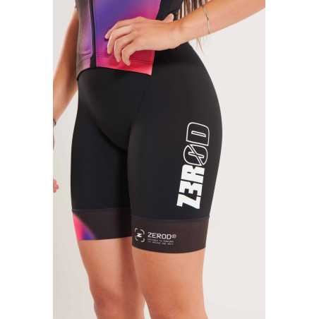 ZEROD TTSuit RACER Vortex Nebula - Trifonction Triathlon femme manches courtes | Planetecycle