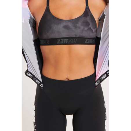 ZEROD TTSuit RACER Vortex Nebula - Trifonction Triathlon femme manches courtes | Planetecycle