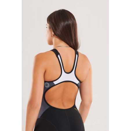 ZEROD RACER Black Volt - Trifonction Triathlon Femme sans manches | Planetecycle