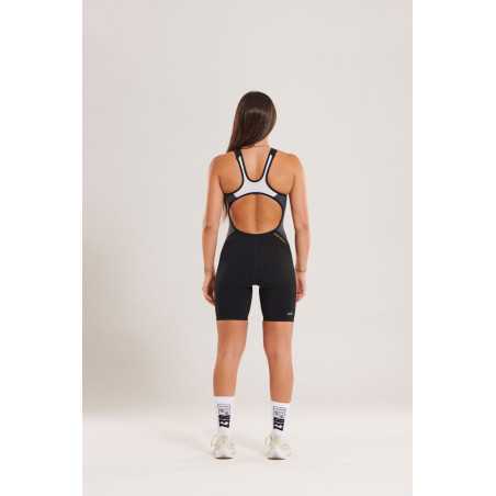 ZEROD RACER Black Volt - Trifonction Triathlon Femme sans manches | Planetecycle