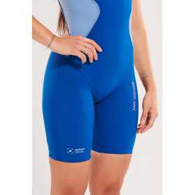 ZEROD RACER Deep Blue - Trifonction Triathlon Femme sans manches