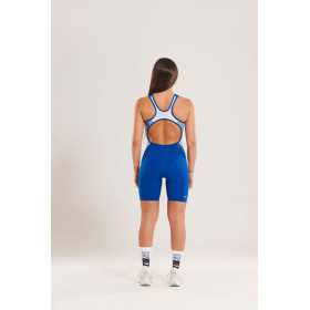 ZEROD RACER Deep Blue - Trifonction Triathlon Femme sans manches