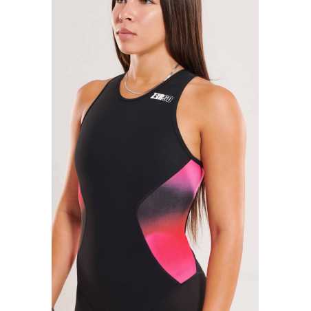 ZEROD RACER Vortex Nebula - Trifonction Triathlon Femme sans manches | Planetecycle