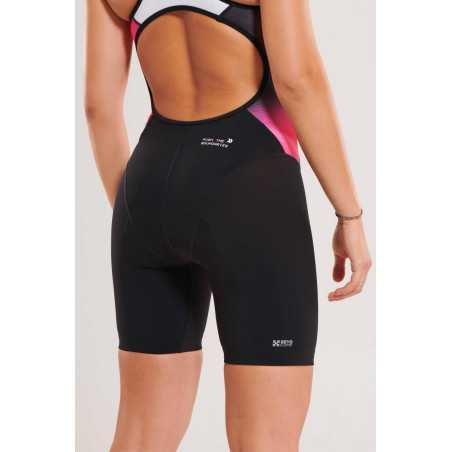 ZEROD RACER Vortex Nebula - Trifonction Triathlon Femme sans manches | Planetecycle