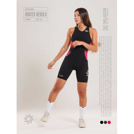 ZEROD RACER Vortex Nebula - Trifonction Triathlon Femme sans manches | Planetecycle