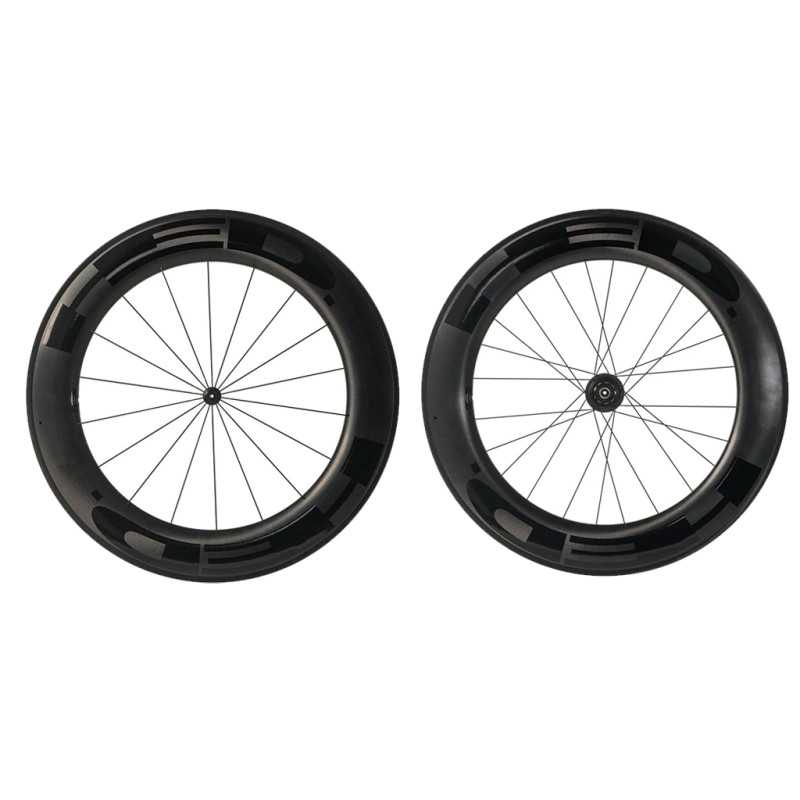  HED JET RC9 Black pneu freinage patin - Paire de roues carbone | Planetecycle