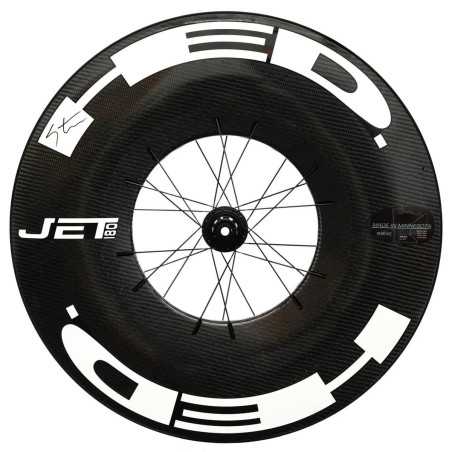 Roue lenticulaire DISC HED Jet 180 Black - Pneu et freins à disques | Planetecycle Roue lenticulaire DISC HED Jet 180 Black - Pneu et freins à disques | Planetecycle