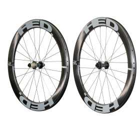  HED Vanquish RC62 Performance - Freins à disque - Paire de roues carbone