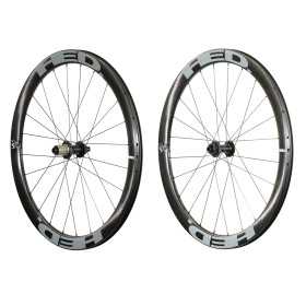  HED Vanquish RC45 Performance Tubeless - Freins à disque - Paire de roues carbone