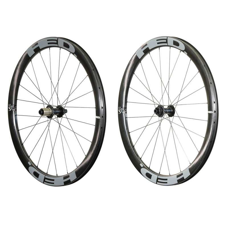  HED Vanquish RC45 Performance Tubeless - Freins à disque - Paire de roues carbone | Planetecycle