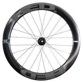  HED Vanquish RC62 Pro Tubeless - Freins à diisque - Paire de roues carbone