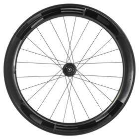 HED JET RC6 Black pneu / freinage patin - Paire de Roues Carbone 60mm