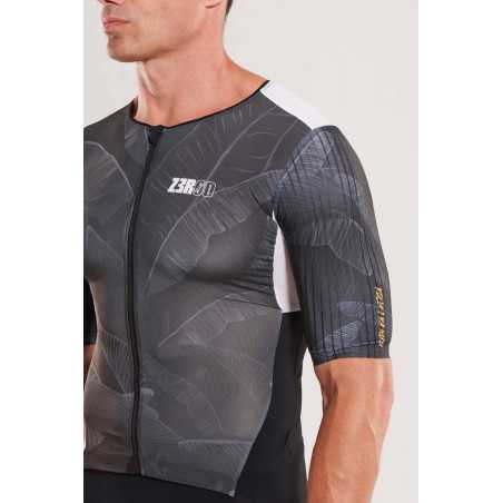 ZEROD TTSuit RACER Kailua - Trifonction Triathlon Homme manches courtes | Planetecycle