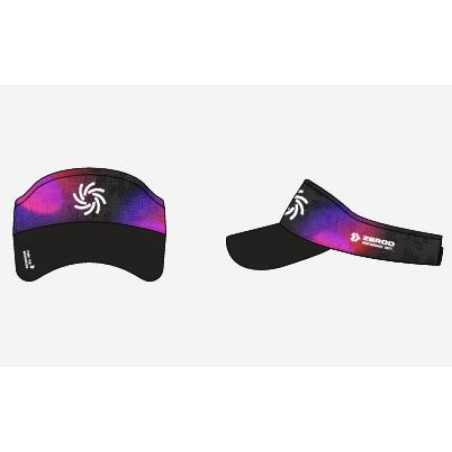 Visière ZEROD Running Visor vortex nebula | Planetecycle