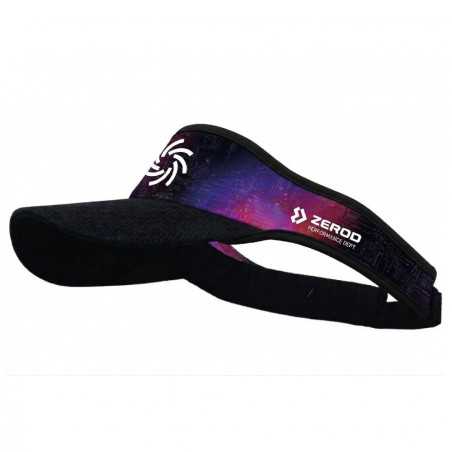 Visière ZEROD Running Visor vortex nebula | Planetecycle