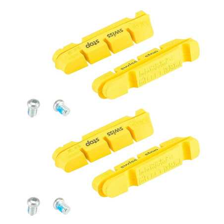 Patins Swisstop FLASH JAUNES CARBONE - KIT 4 PATINS | Planetecycle Patins Swisstop FLASH JAUNES CARBONE - KIT 4 PATINS | Planetecycle