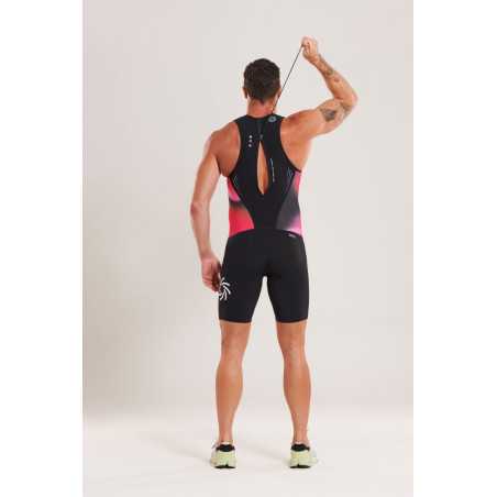 ZEROD RACER Vortex Nebula - Trifonction Triathlon Homme sans manches | Planetecycle