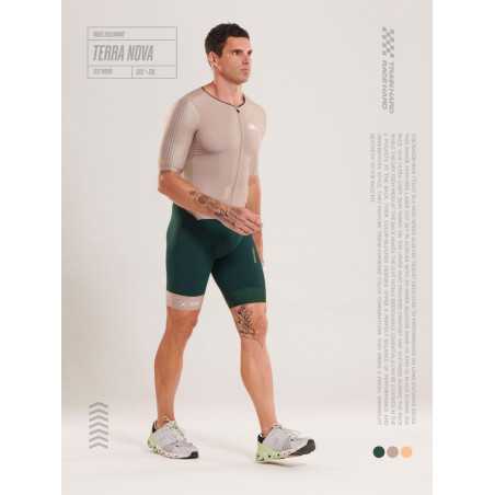 ZEROD TTSuit RACER Terra Nova - Trifonction Triathlon Homme manches courtes | Planetecycle