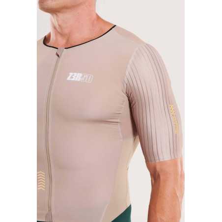 ZEROD TTSuit RACER Terra Nova - Trifonction Triathlon Homme manches courtes | Planetecycle