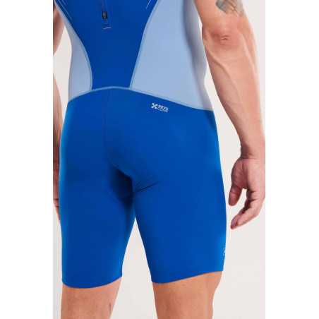 ZEROD RACER DeepBlue - Trifonction Triathlon Homme sans manches | Planetecycle ZEROD RACER DeepBlue - Trifonction Triathlon Homme sans manches | Planetecycle