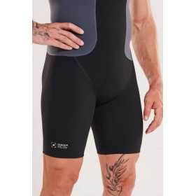 ZEROD RACER Black Volt - Trifonction Triathlon Homme sans manches