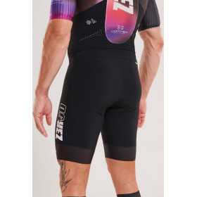 ZEROD TTSuit RACER Vortex Nebula - Trifonction Triathlon Homme manches courtes