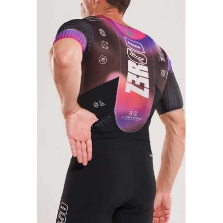 ZEROD TTSuit RACER Vortex Nebula - Trifonction Triathlon Homme manches courtes | Planetecycle ZEROD TTSuit RACER Vortex Nebula - Trifonction Triathlon Homme manches courtes | Planetecycle