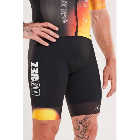 ZEROD TTSuit RACER Vortex Solar - Trifonction Triathlon Homme manches courtes | Planetecycle