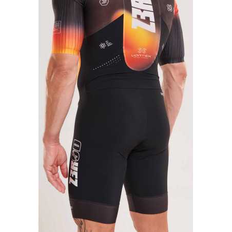 ZEROD TTSuit RACER Vortex Solar - Trifonction Triathlon Homme manches courtes | Planetecycle