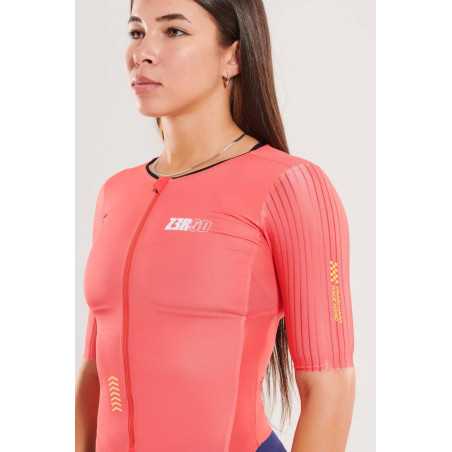 ZEROD TTSuit RACER Allegria - Trifonction Triathlon femme manches courtes | Planetecycle