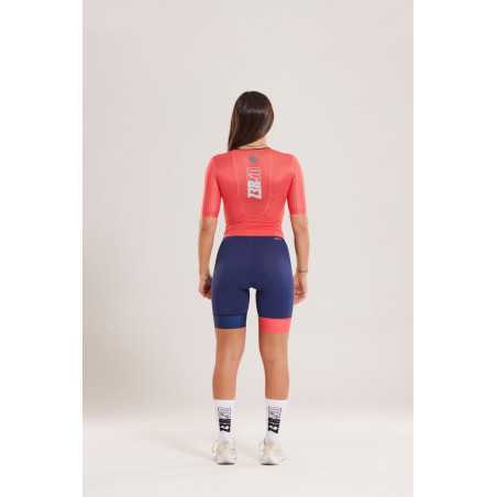 ZEROD TTSuit RACER Allegria - Trifonction Triathlon femme manches courtes | Planetecycle