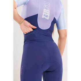 ZEROD TTSuit RACER Lavender - Trifonction Triathlon femme manches courtes