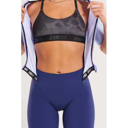 ZEROD TTSuit RACER Lavender - Trifonction Triathlon femme manches courtes | Planetecycle